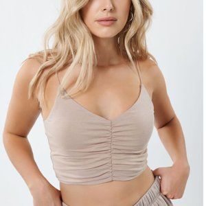Garage Ruched Bungee Cami